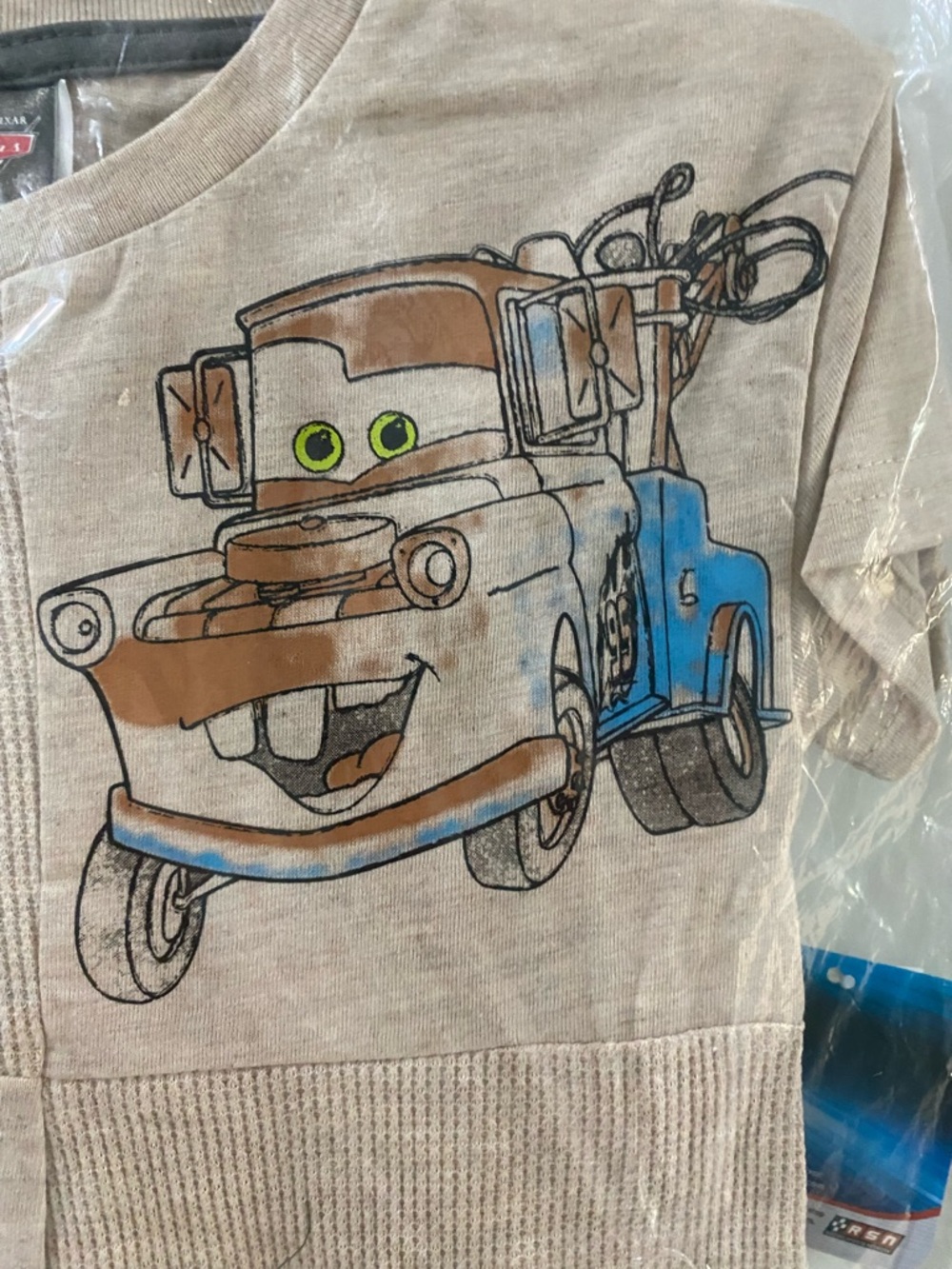 Disney Pixar Cars Kids Shirt and shorts set, size 5T, NEW! - Picture 6 of 7